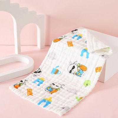 Acciaio per bambini in cotone morbido e tenero Alta densità 6 strati Non fluorescente 25*50cm