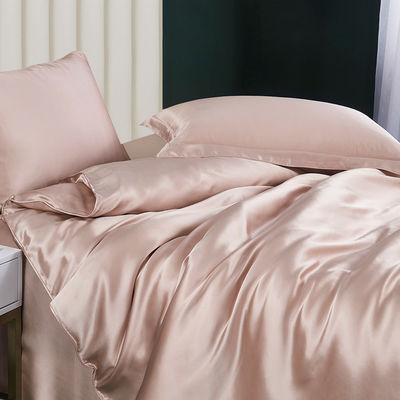 100% 6A Puro Seta Comforter Set Letto di lusso Set Letto di seta con logo personalizzato