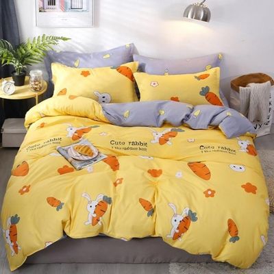 Set di copertura per coperte di velluto invernale di taglia personalizzata per lenzuola moderna
