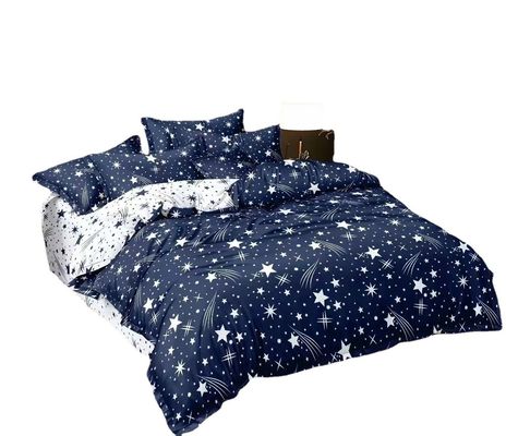 Set di lenzuola da letto di lusso con logo moderno 100% di cotone microfibra Case set di biancheria da letto Logo personalizzato