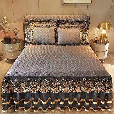 4 pezzi di lenzuola piana cuscinetto copriletto di letto set di biancheria da letto ricamata di lusso per hotel