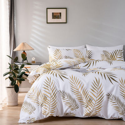 Set di biancheria da letto stampata in 3 pezzi per King Size Set di copertura per coperte da letto e lenzuola da letto da designer