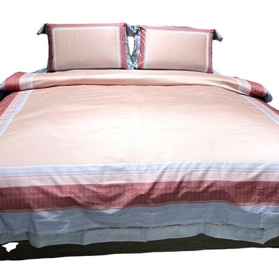 Lenzuola da letto per hotel 4 pcs Letto di cotone egiziano con modello di patchwork moderno