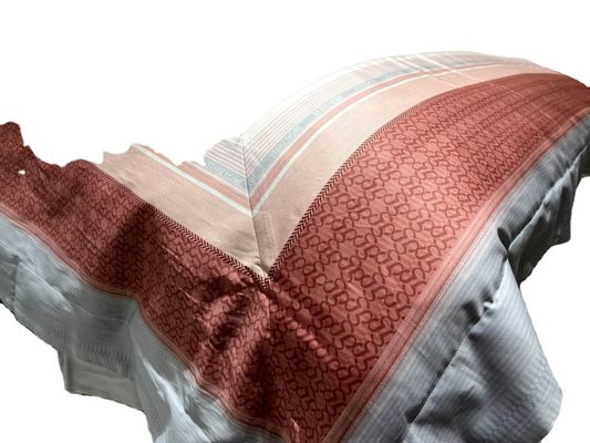 Lenzuola da letto per hotel 4 pcs Letto di cotone egiziano con modello di patchwork moderno