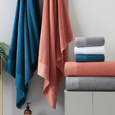 Super Assorbente Custom Spesso Soft Bagno Bagno Towel Set Tessuto Poliestere / cotone