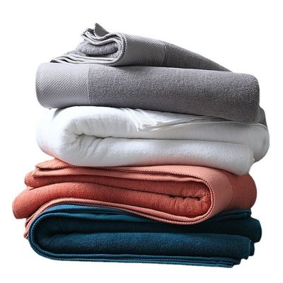 Super Assorbente Custom Spesso Soft Bagno Bagno Towel Set Tessuto Poliestere / cotone