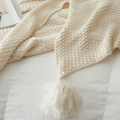 Copertura in lana a maglia in stile nordico per ufficio di viaggio