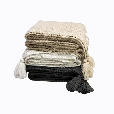 Copertura in lana a maglia in stile nordico per ufficio di viaggio
