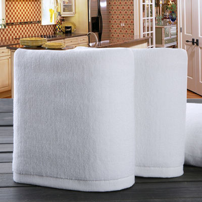Asciugamani per hotel 70*140cm Disegno a strisce Jacquard Asciugamano da bagno in microfibra con logo OEM