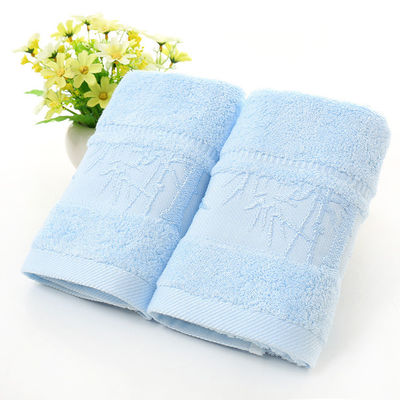Asciugamano in fibra di bambù Jacquard 25*50 cm per pulizia domestica morbida e assorbente