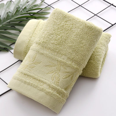 Asciugamano in fibra di bambù Jacquard 25*50 cm per pulizia domestica morbida e assorbente