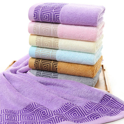 Assorbente ingrossato 35*75cm asciugamani per regalo Home Hotel Caldo di cotone faccia Bagno Asciugamani Set