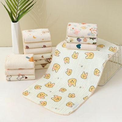 Stampa animale 100% cotone cartone animato personalizzato stampato tessuto Bambini Bambini piccolo Mini Faccia asciugamano