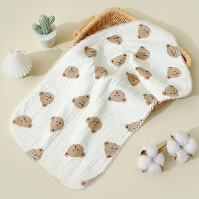 Stampa animale 100% cotone cartone animato personalizzato stampato tessuto Bambini Bambini piccolo Mini Faccia asciugamano