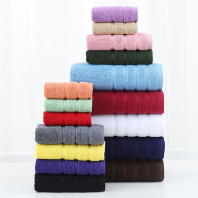 Custom Logo Hotel Bagno Towel Set 100% di cotone Bagno sostenibile per la casa