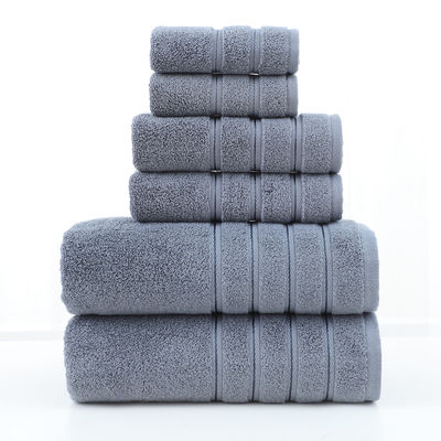 Custom Logo Hotel Bagno Towel Set 100% di cotone Bagno sostenibile per la casa