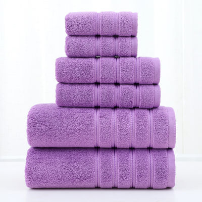 Custom Logo Hotel Bagno Towel Set 100% di cotone Bagno sostenibile per la casa