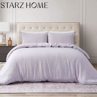 Set di biancheria da letto usa e getta per tutte le stagioni 100% copertura di biancheria da letto di lino con elastico e migliore recensione