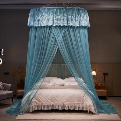 300tc Conteggio dei fili Bella rete da zanzara a cupola di pizzo per set di biancheria da letto personalizzati Disegni