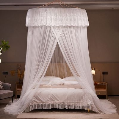 300tc Conteggio dei fili Bella rete da zanzara a cupola di pizzo per set di biancheria da letto personalizzati Disegni