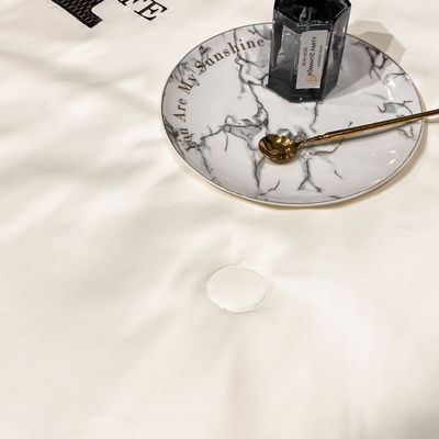 Set di coperte estive di seta lavata di lusso con 1 copertura 1 lenzuola piatta e 2 coperte per cuscini
