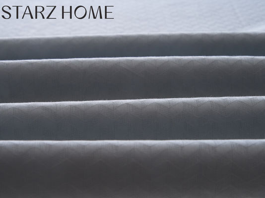 Set di biancheria da letto da hotel ricamata al 100% in colore cotone con costruzione permeabile all'aria