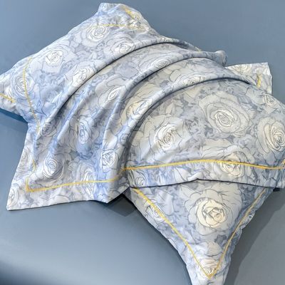 Standard Nazionali Color Fiducia Grado Ghiaccio Seta Lettiera Set Letto di copertura per 2.0m Letto