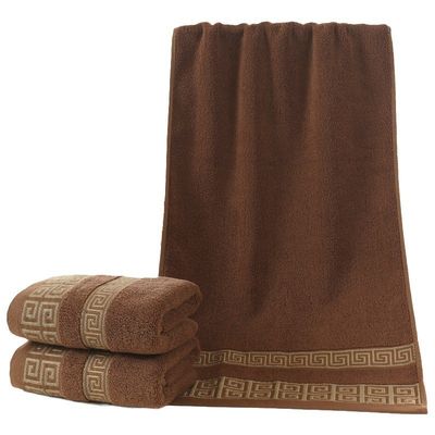Alberghi di lusso ricami personalizzati Bagno spessa e super morbida Bagno 100% cotone