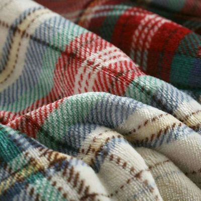 Divano a piastre personalizzato popolare flanello Sherpa pelliccia lanciare copertura per elevati standard