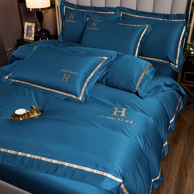 Non usa e getta lenzuola da letto di lusso ghiaccio seta di seta per un sonno confortevole