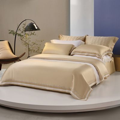 60s Conteggio tessuti Set di 3 pezzi per camera da letto Set di biancheria da letto doppia personalizzabile