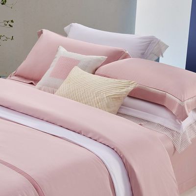60s Conteggio tessuti Set di 3 pezzi per camera da letto Set di biancheria da letto doppia personalizzabile