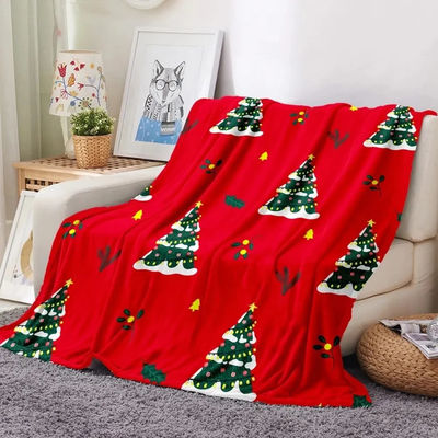 Maglione di Natale Stampa Super morbido biancheria di flanello Letto sostenibile per bambini