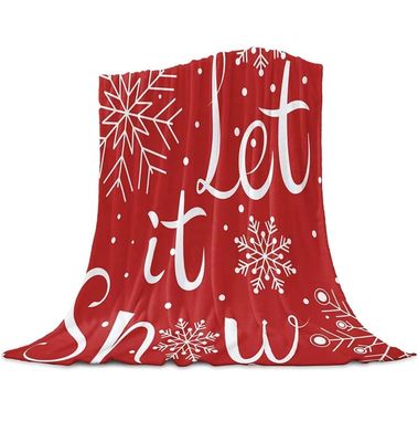 Maglione di Natale Stampa Super morbido biancheria di flanello Letto sostenibile per bambini