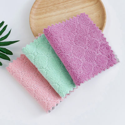 Tappeto da pulizia da cucina con assorbimento dell'acqua a doppio lato e modello ondulato