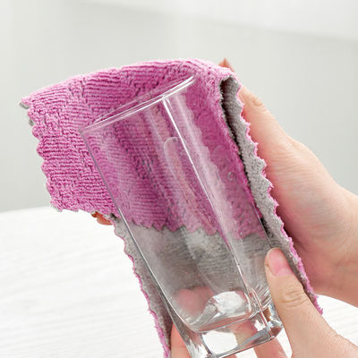 Tappeto da pulizia da cucina con assorbimento dell'acqua a doppio lato e modello ondulato