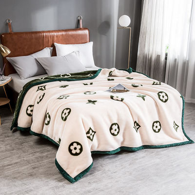Copertina di sublimazione multifunzionale popolare per inverno Letto di lusso Copertina di casa stampata