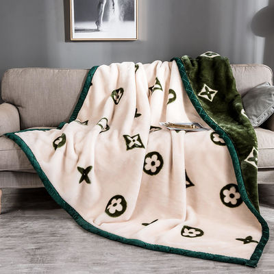 Copertina di sublimazione multifunzionale popolare per inverno Letto di lusso Copertina di casa stampata