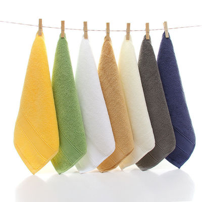Logo di ricamo personalizzato 100% cotone bianco Bagno Mani e asciugamani per hotel di lusso 5 stelle