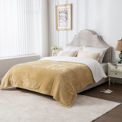 Leggera Flannel Marina Veloce Letto Spread Coperta Cozy Plush Microfiber Comfort Set