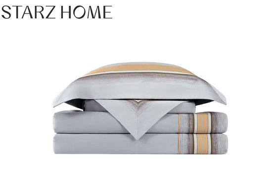 High Count Pima Cotton Jacquard Patchwork Set di biancheria da letto in stile di design di lusso moderno