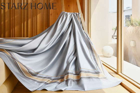High Count Pima Cotton Jacquard Patchwork Set di biancheria da letto in stile di design di lusso moderno