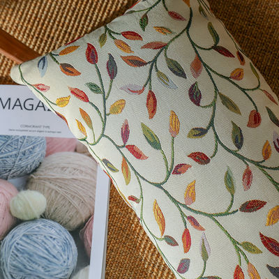Non usa e getta Jacquard Willow Leaf Pillow 450/350g 3D Sanding Pillow Core Incluso