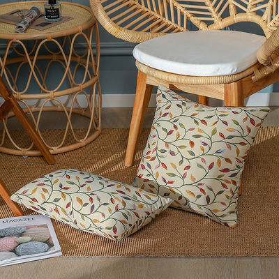 Non usa e getta Jacquard Willow Leaf Pillow 450/350g 3D Sanding Pillow Core Incluso