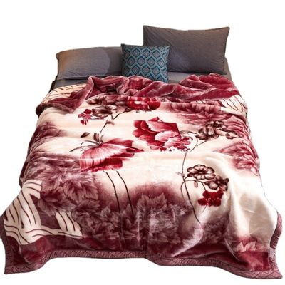 Comodo Inverno Spessore Raschel Copertura Super Soft doppio strato per tessile domestico