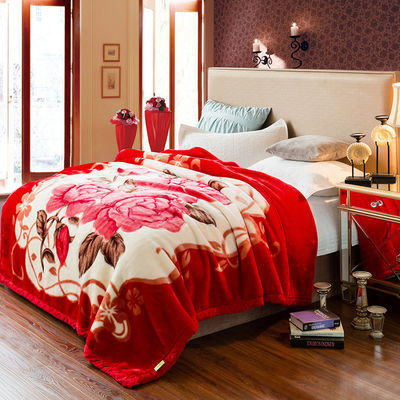 Comodo Inverno Spessore Raschel Copertura Super Soft doppio strato per tessile domestico