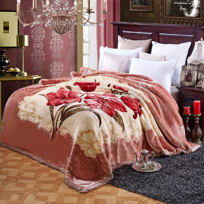Comodo Inverno Spessore Raschel Copertura Super Soft doppio strato per tessile domestico