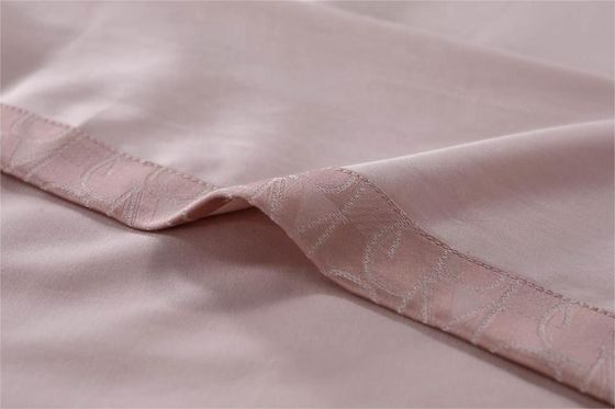 Colorato su misura 300tc tessuto 100% cotone puro Set di lenzuola per hotel di lusso e famiglia