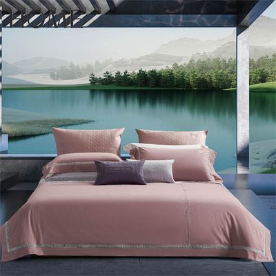 Permeabile all' aria stile europeo 100% cotone Jacquard 300TC 4Pcs Set di biancheria da letto senza riempimento
