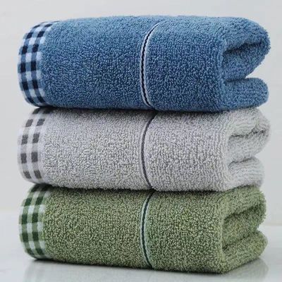 Servizio di lavanderia personalizzato in cotone di lusso con disegno quadrato